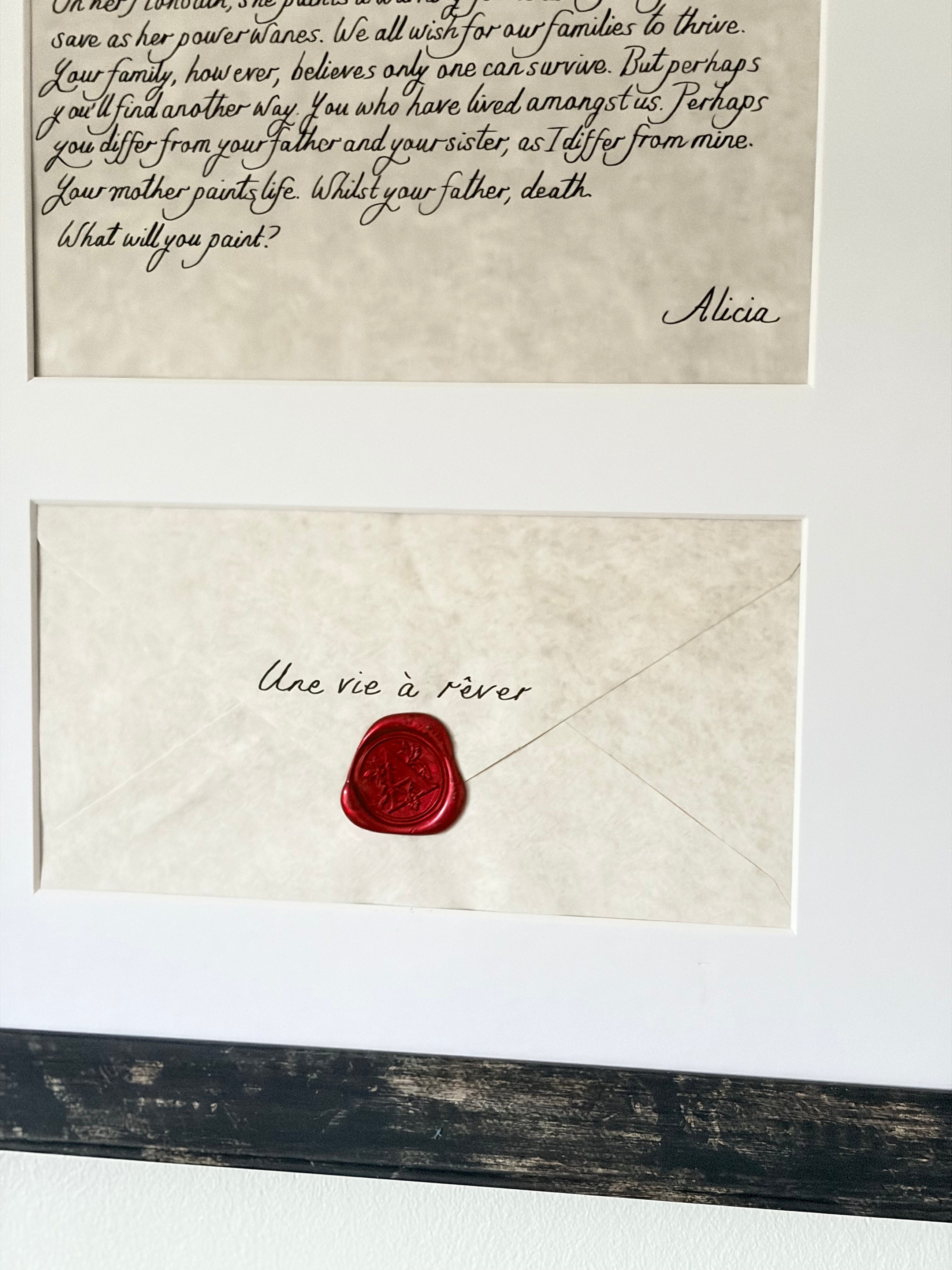 Alicia’s Handwritten Letter to Verso Clair Obscur: Expedition 33
