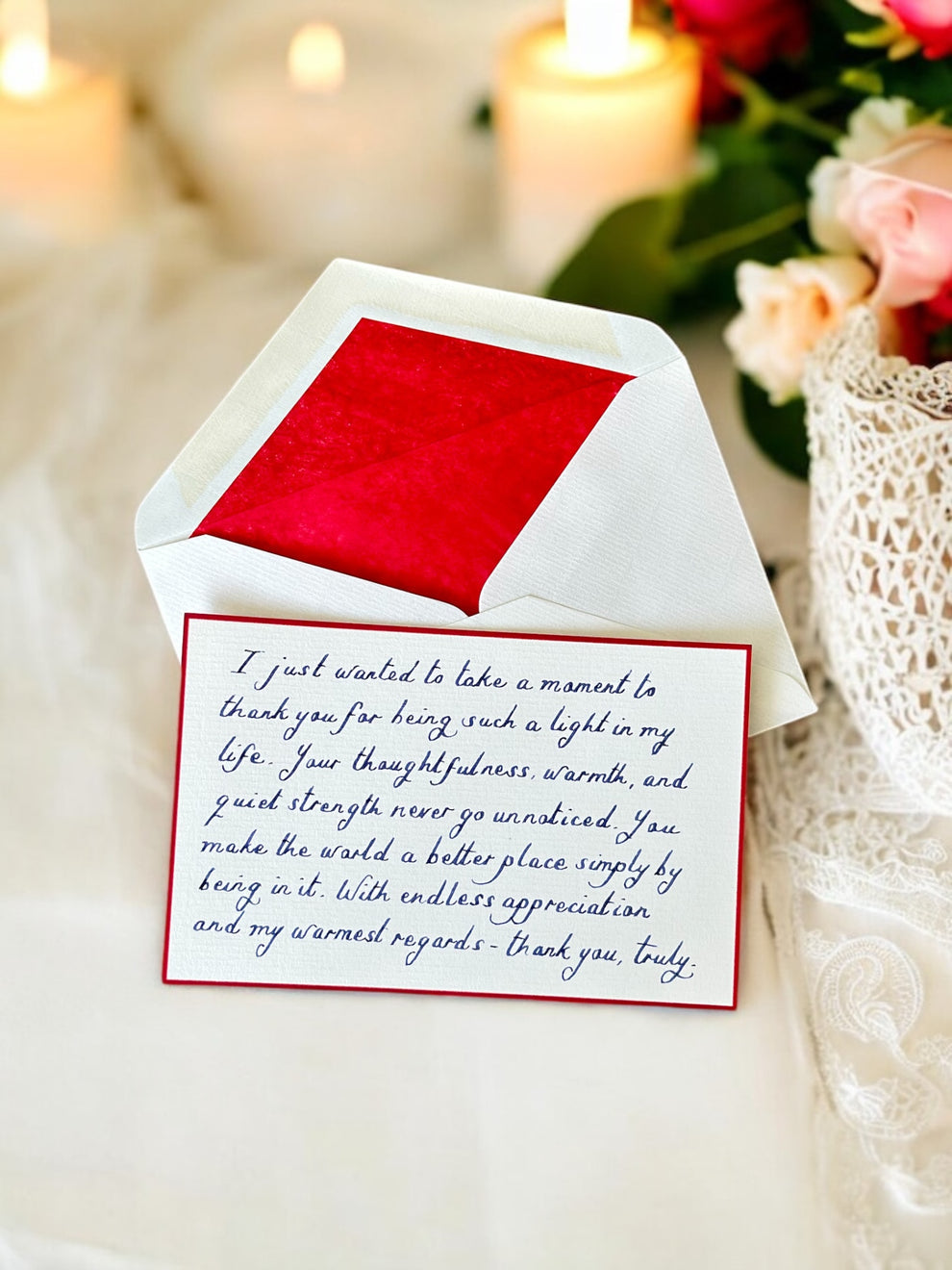 Handwritten Wedding Cards for Invitations, Poems & Thank Yous