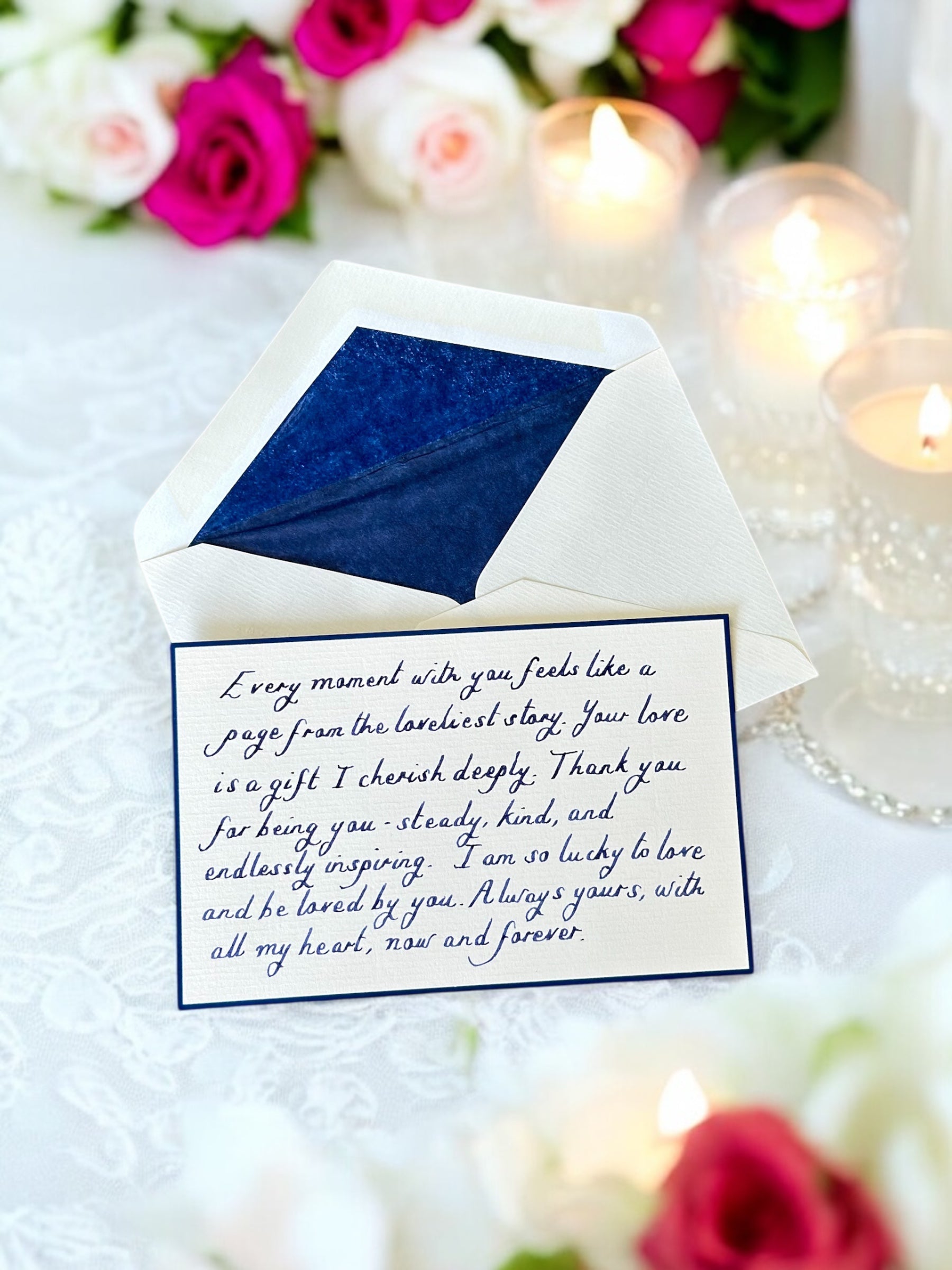 Handwritten Wedding Cards for Invitations, Poems & Thank Yous