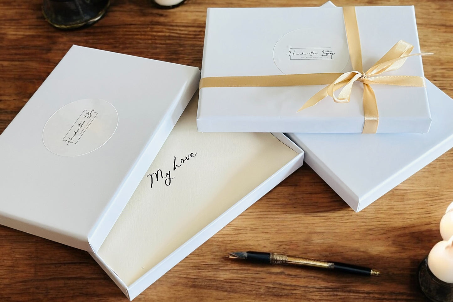 Luxury A5 Short Letters Gold Wax Seal