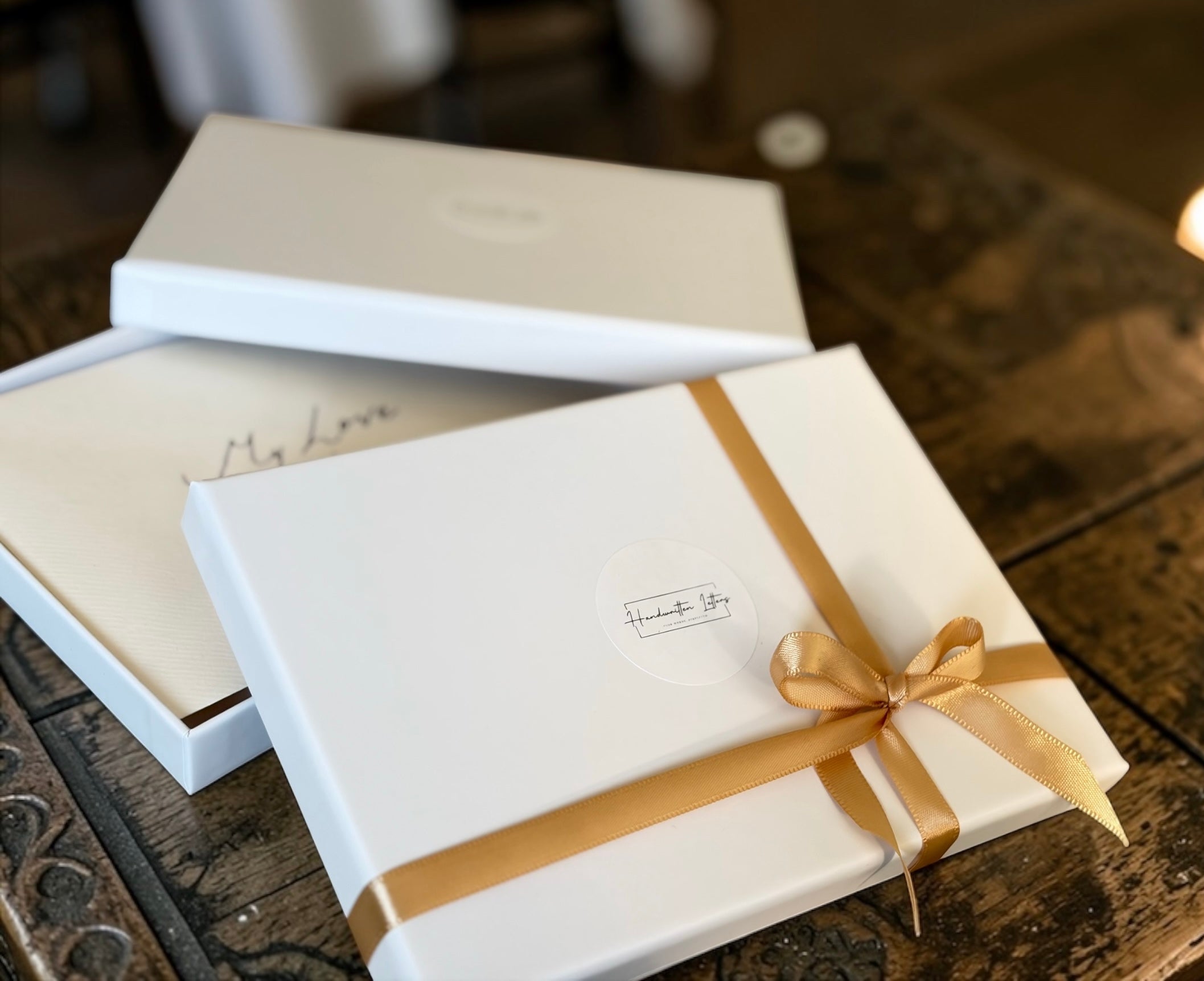 Luxury A5 Short Letters Gold Wax Seal