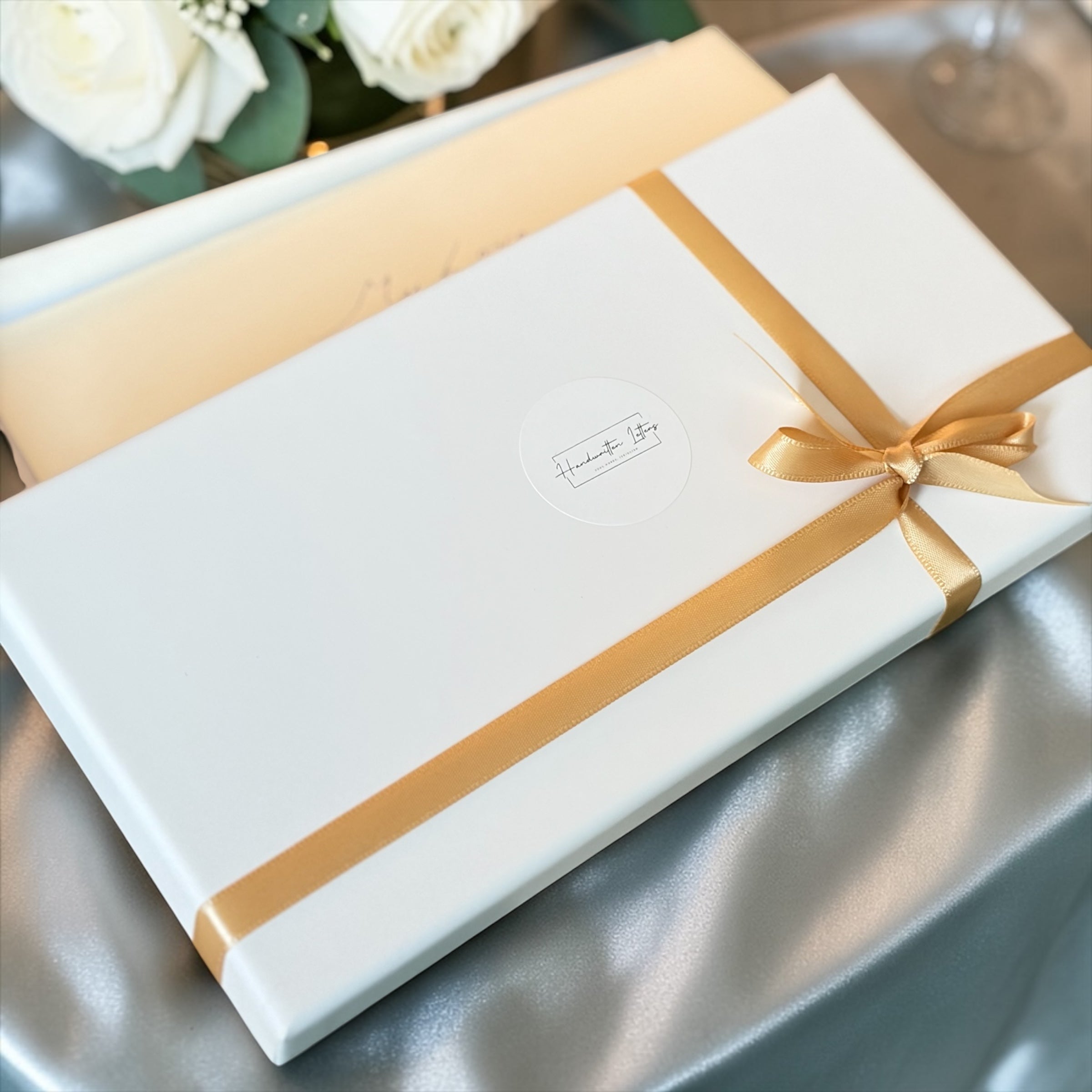 Handwritten Luxury Letters A4 with Gold Wax Seal