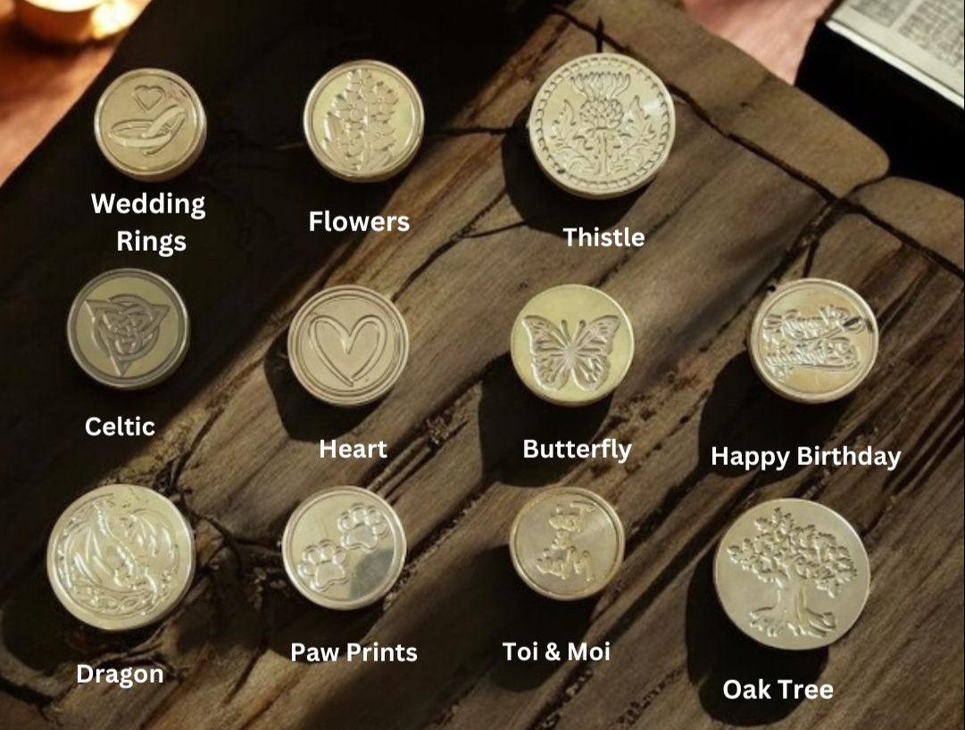 Handwritten Luxury Letters A4 with Red Wax Seal