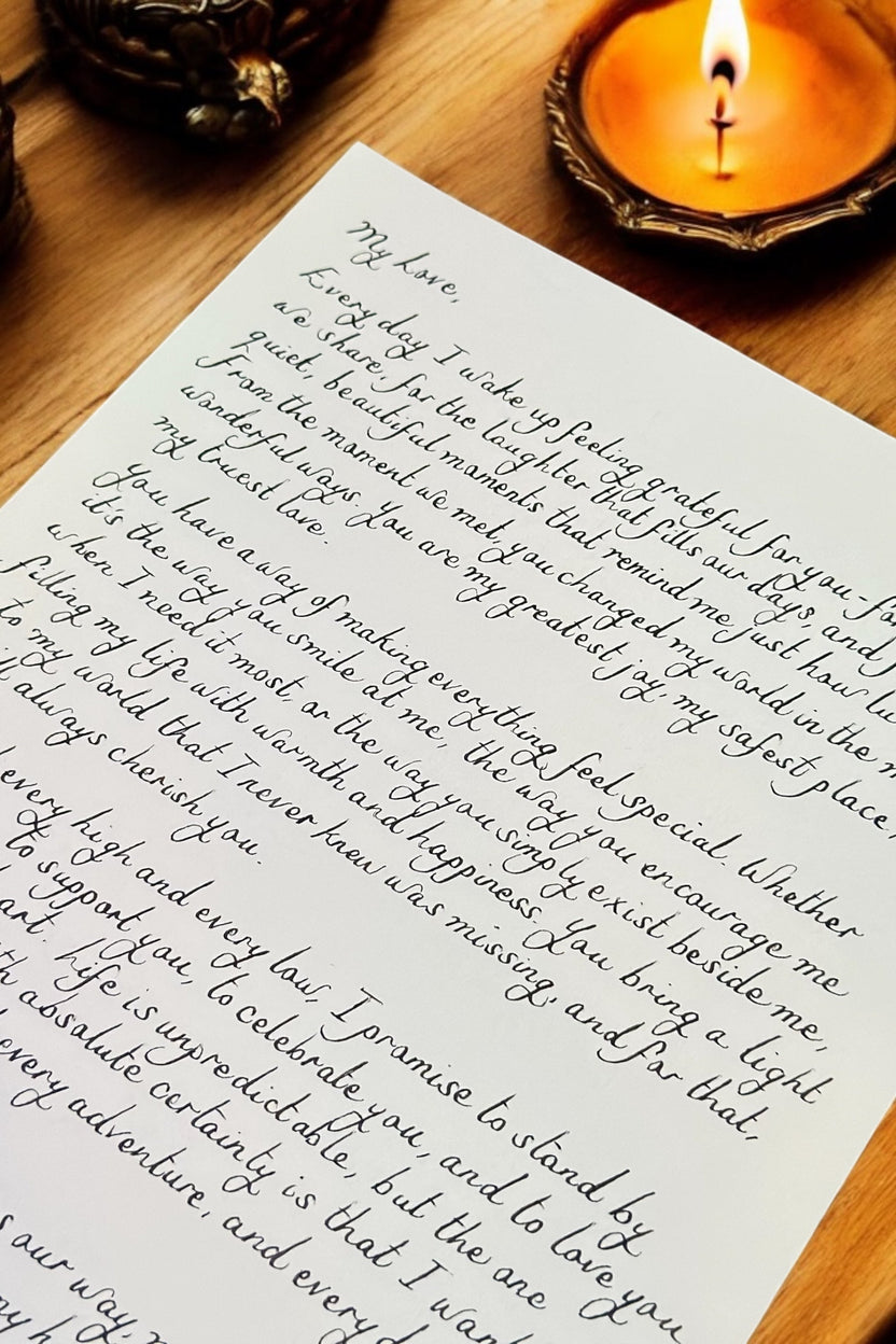Handwritten Letters - Your Words Perfected