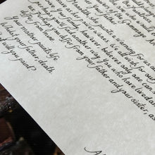 Alicia’s Handwritten Letter to Verso Clair Obscur: Expedition 33