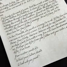 Alicia’s Handwritten Letter to Verso Clair Obscur: Expedition 33
