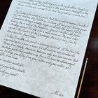 Alicia’s Handwritten Letter to Verso Clair Obscur: Expedition 33