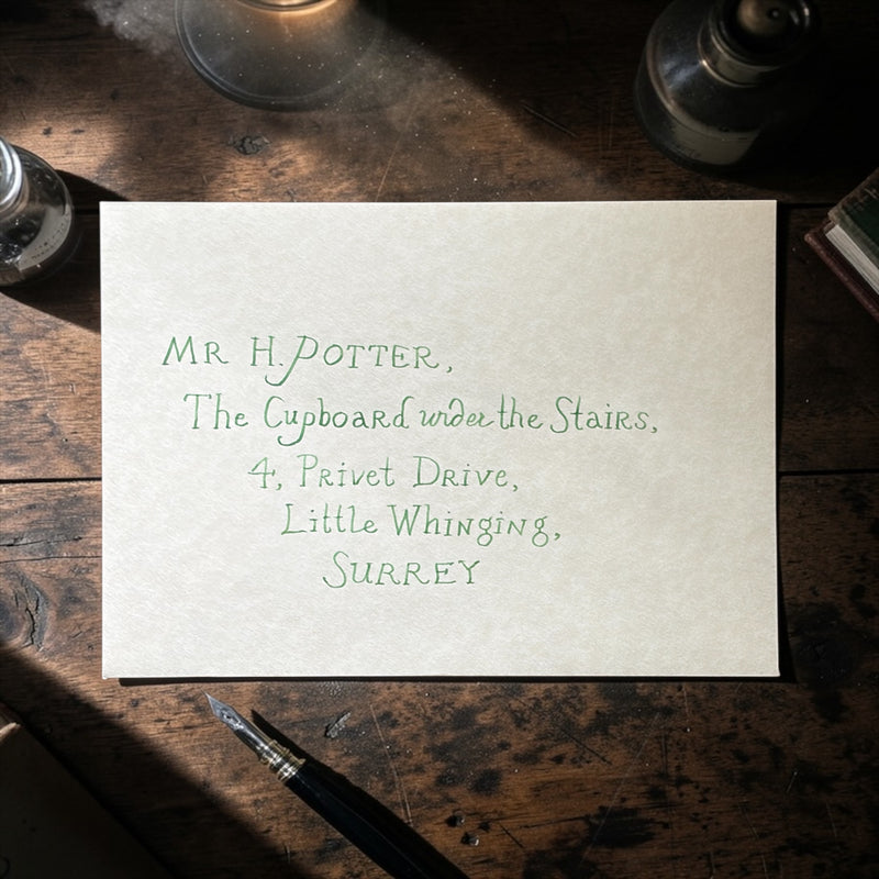 Handwritten Harry Potter Acceptance Letter